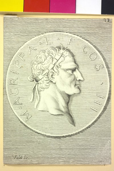 Marcus Vipsanius Agrippa von Artist Unknown