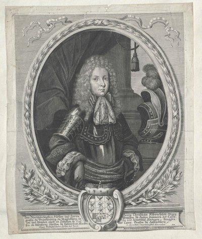 Markgraf von Brandenburg Christian Albrecht von Artist Unknown