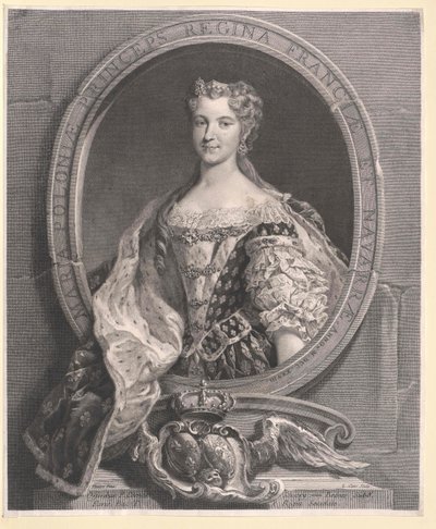 Maria Leszczynska von Artist Unknown