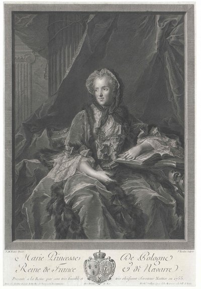 Maria Leszczynska von Artist Unknown