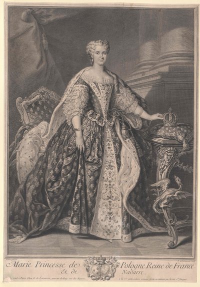 Maria Leszczyńska von Artist Unknown