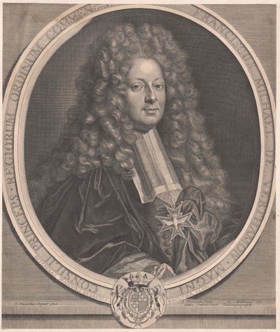 Marquis de Verthamon (Druck) von Artist Unknown