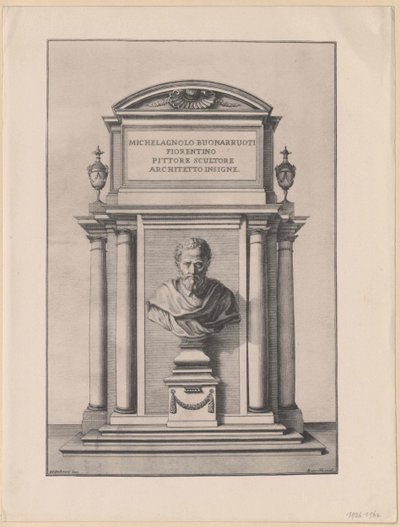 Michelangelo Buonarotti von Artist Unknown
