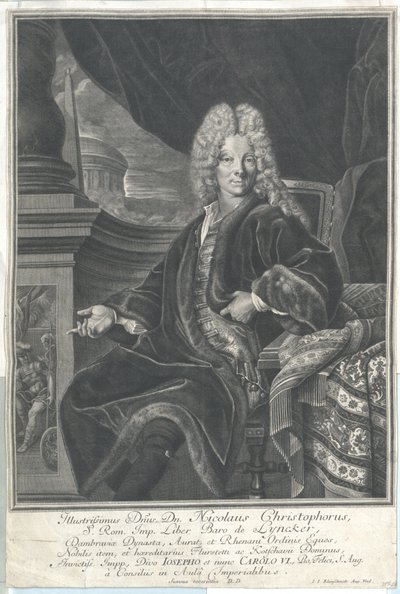 Nicolaus Christoph Freiherr von Lyncker von Artist Unknown