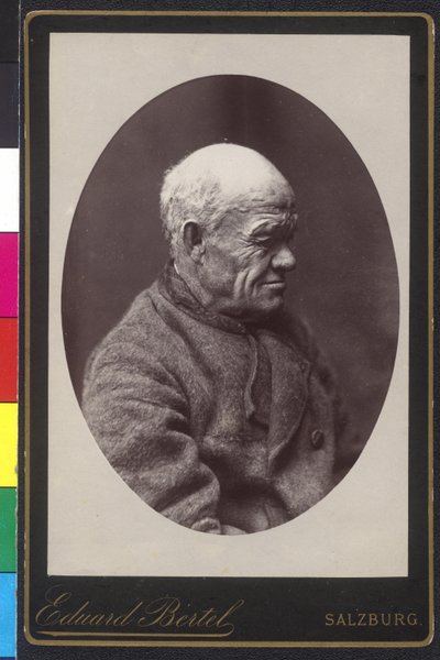 Alter Mann - Salzburg von Artist Unknown