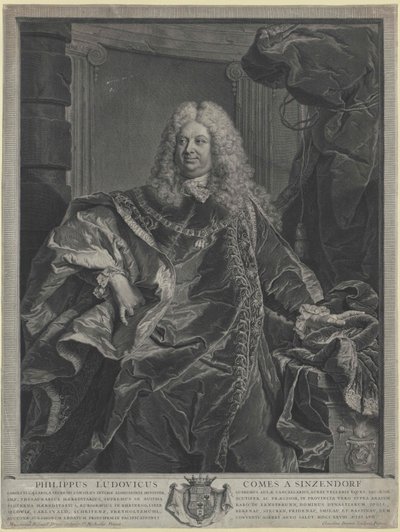 Philipp Ludwig Graf Sinzendorf von Artist Unknown