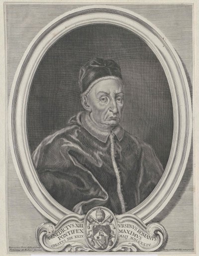 Papst Clemens XII. von Artist Unknown