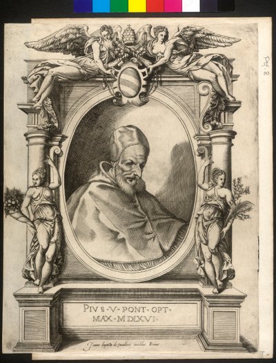 Papst Pius V von Artist Unknown