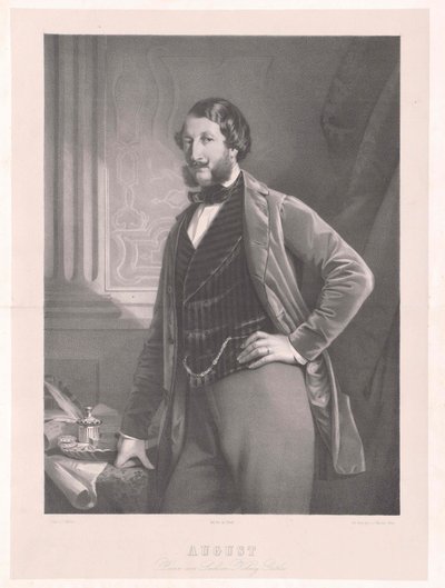 Prinz von Sachsen-Coburg-Gotha August von Artist Unknown