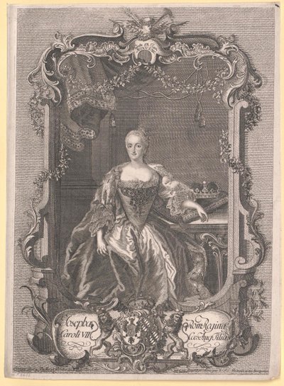 Prinzessin von Bayern Maria Josefa von Artist Unknown