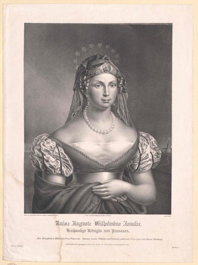 Prinzessin von Mecklenburg-Strelitz Louise von Artist Unknown