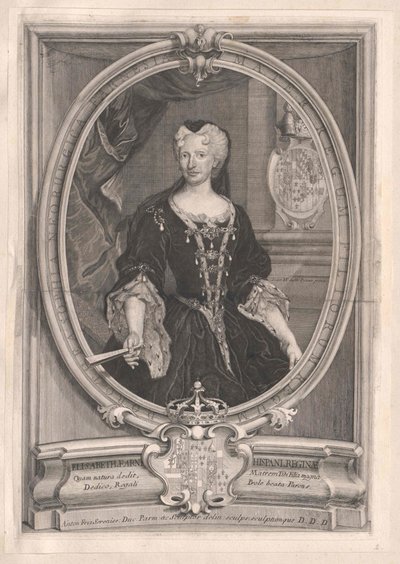 Prinzessin von Parma-Farnese Elisabeth von Artist Unknown