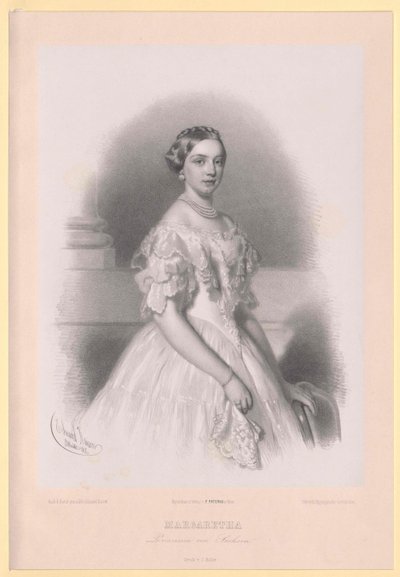 Prinzessin von Sachsen Margarete von Artist Unknown