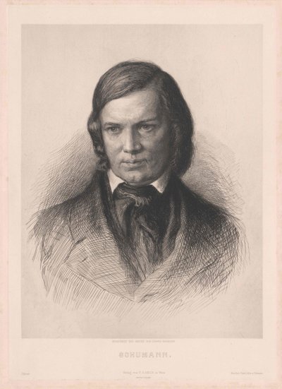 Robert Schumann von Artist Unknown