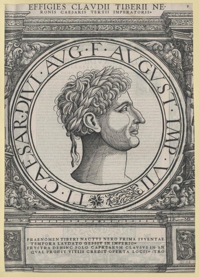 Römischer Kaiser Tiberius von Artist Unknown