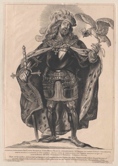 Heiliger Bavo von Gent von Artist Unknown