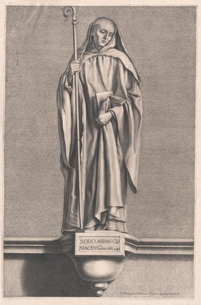 Heiliger Odo von Cluny von Artist Unknown