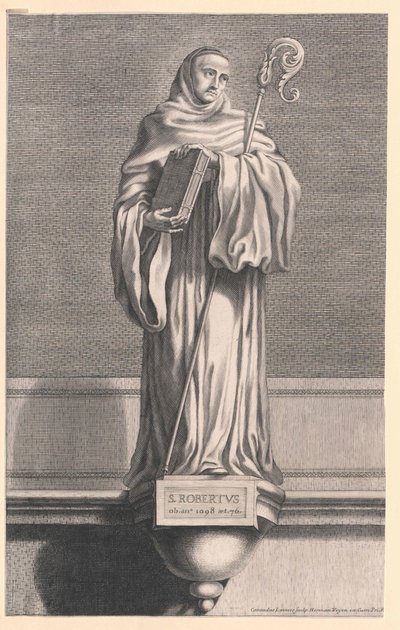 Heiliger Robert von Citeaux von Artist Unknown