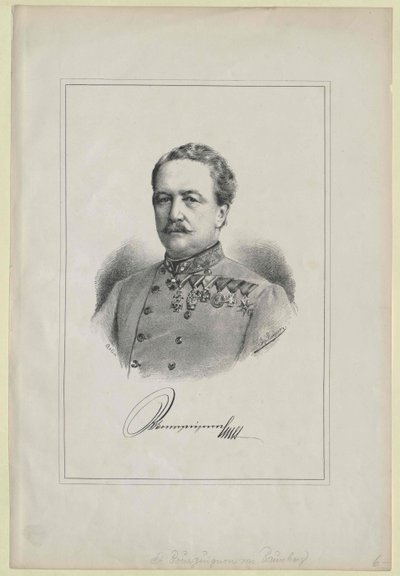 Stanislaus Baron Bourguignon-Baumberg von Artist Unknown
