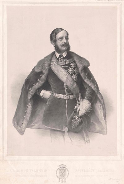Valentin Graf Baron von Galantha Esterhazy von Artist Unknown