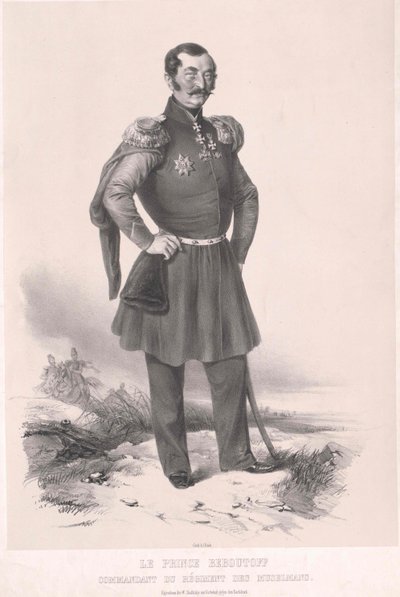 Vasilij Osipovič Graf Bebutov von Artist Unknown