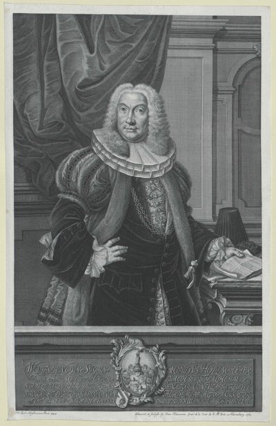 Wolfgang Sigismund Holzschuher von Artist Unknown