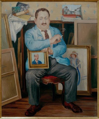 Porträt von Adolphe Basler von Arvid Fougstedt
