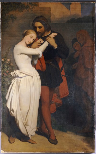 Faust und Margarete im Garten, 1846 von Ary Scheffer