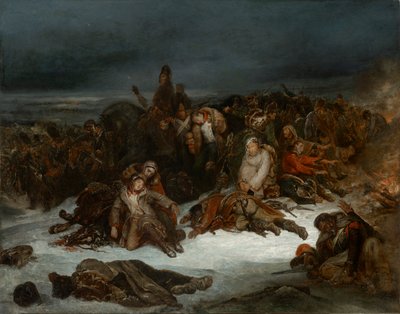 Der Rückzug Napoleons von Ary Scheffer