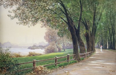 Die Fontenay in Hamburg von Ascan Lutteroth