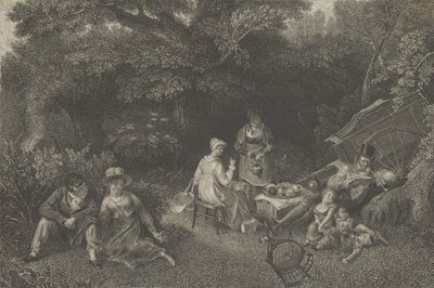 Zigeunerparty, ca. 1830 von Asher Brown Durand