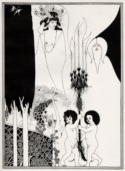 Die Augen des Herodes von Aubrey Beardsley