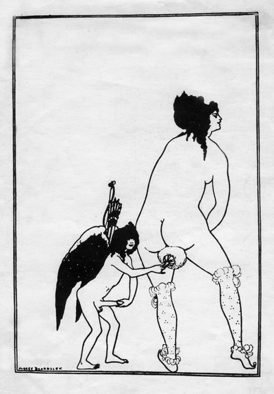Die Toilette der Lampito, 1896 von Aubrey Beardsley