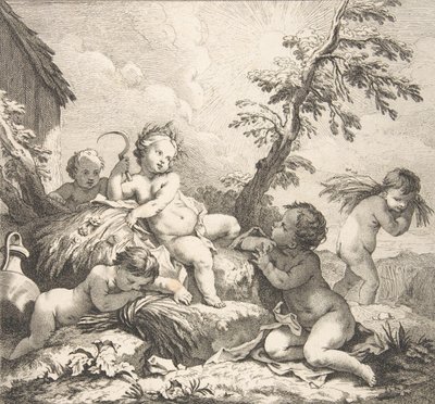 Sommer, 1735 von Audran Benoit II