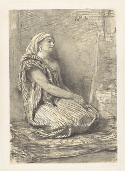 Orientalische Frau von August Allebe