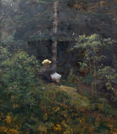 Waldinneres von August Eiebakke