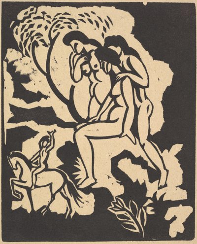 Begrüßung, 1912 von August Macke
