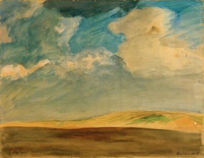 Kanderner Landschaft von August Macke