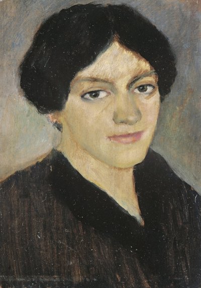 Porträt Elisabeth Macke von August Macke