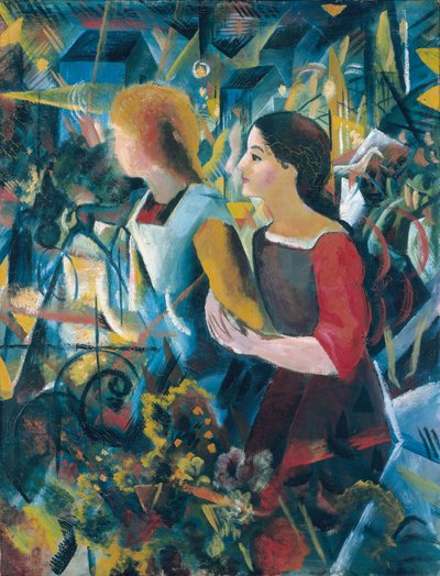 Zwei Mädchen von August Macke