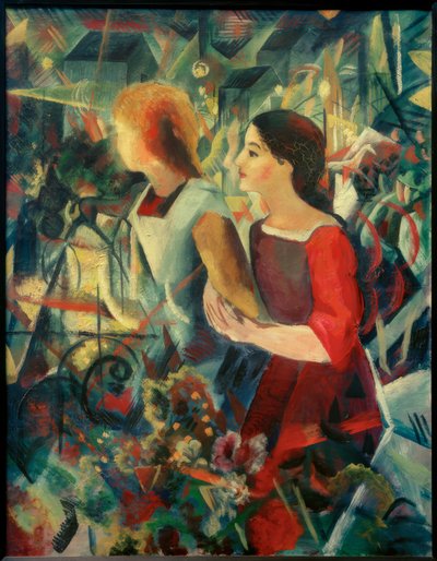 Zwei Mädchen von August Macke