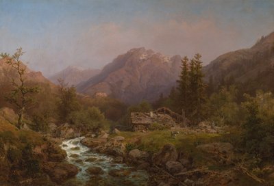 Berglandschaft von August Piepenhagen