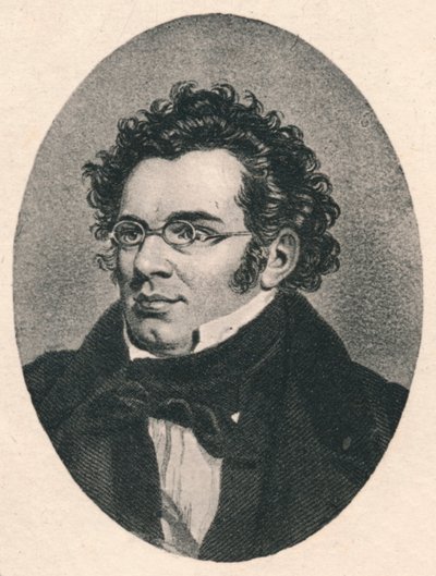 Schubert, 1819, 1895 von August Weger