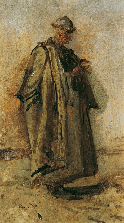 Ungarischer Schafhirte von August von Pettenkofen