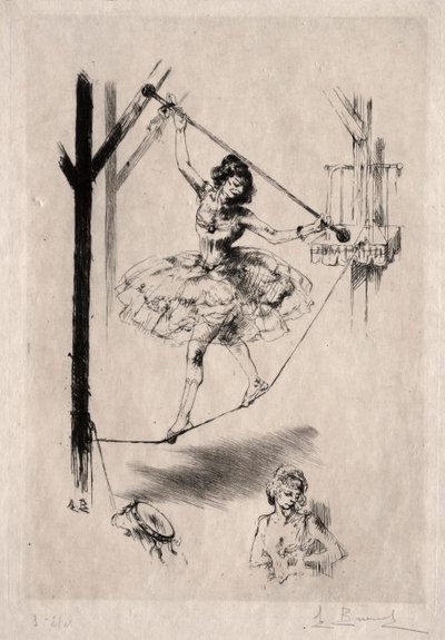 Seiltänzer von Auguste Brouet