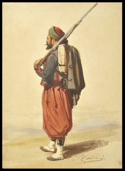Zuave von Auguste Delacroix