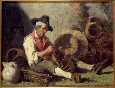 Der Korbmacher von Auguste Dutuit