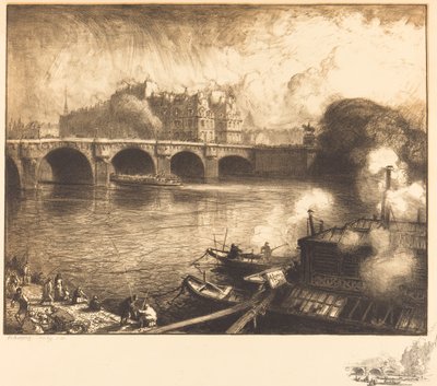 Le Pont Neuf von Auguste Lepere