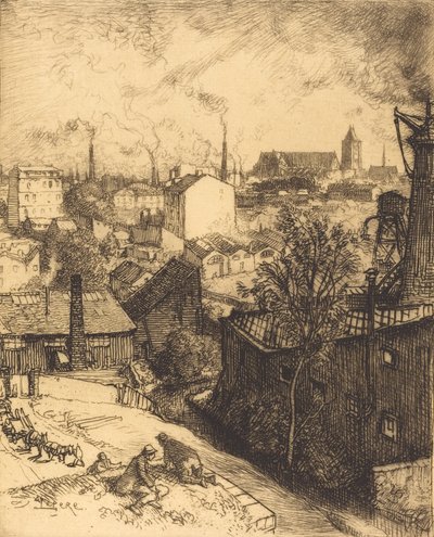 Erinnerung an St. Denis von Auguste Lepere