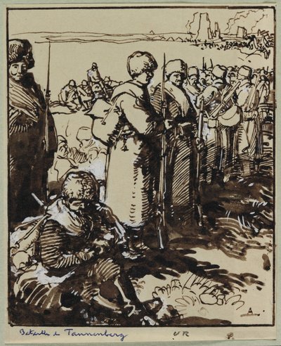 Schlacht von Tannenberg, 1914 von Auguste Louis Lepère